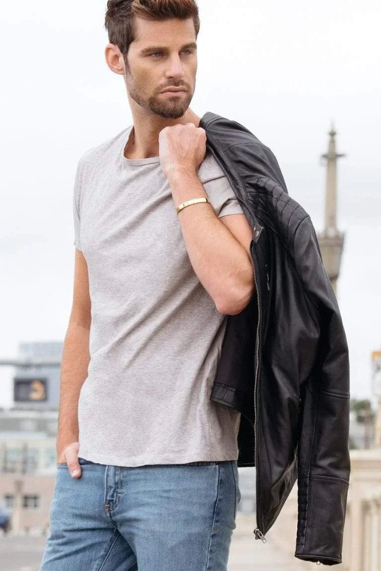 Biker Leather Jacket - Bwok limited