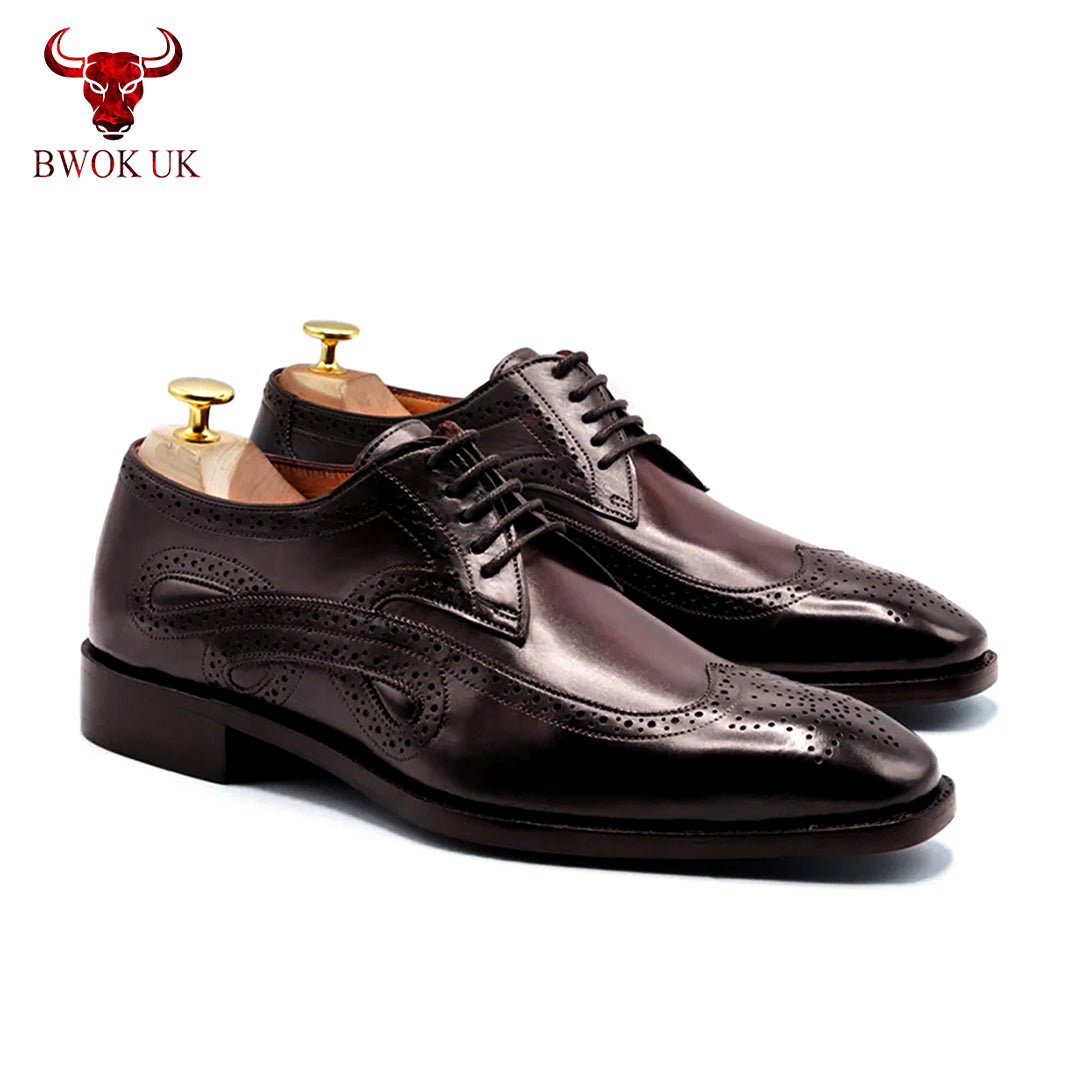 Brown Brogue Dress Shoes
