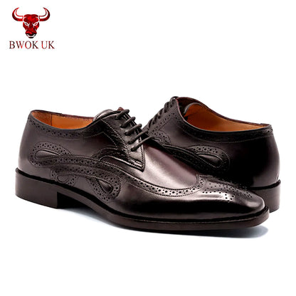 Brown Brogue Dress Shoes