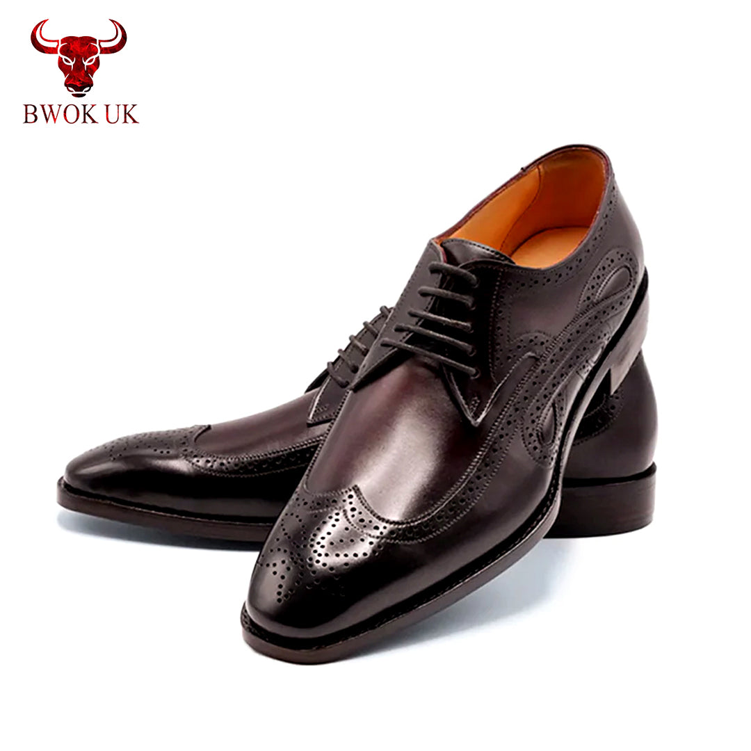 Brown Brogue Dress Shoes
