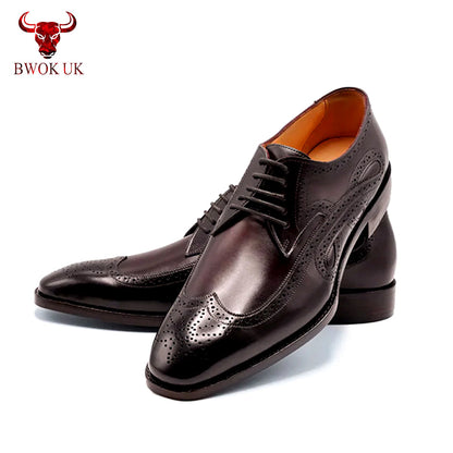 Brown Brogue Dress Shoes