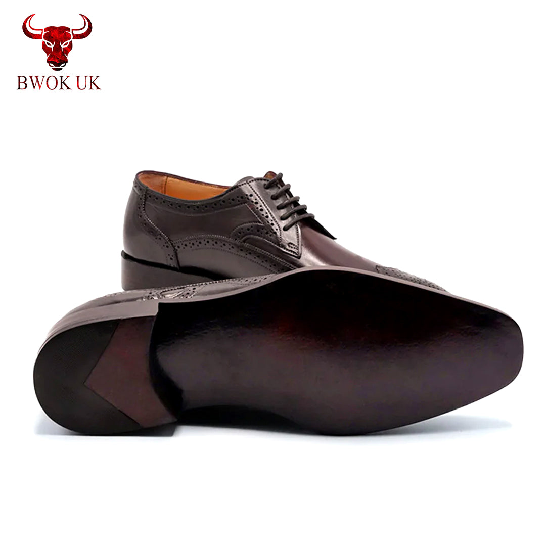 Brown Brogue Dress Shoes