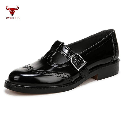 Black Mary Jane Patent Shoes - Bwok limited