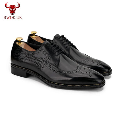 Men's Black Patent Shoes