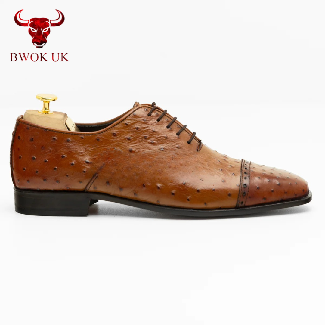 The Quinn | Ostrich Style Calf