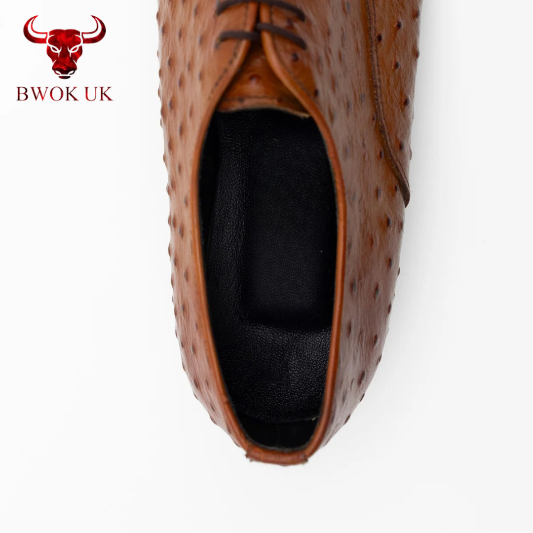 The Quinn | Ostrich Style Calf