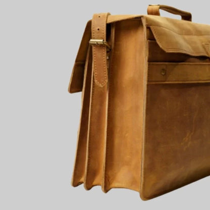 Elegant Leather Briefcase for Women - Bwok limited