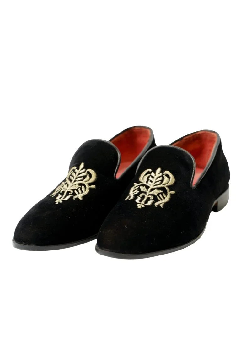 Embroidered Loafers Shoes - Bwok limited