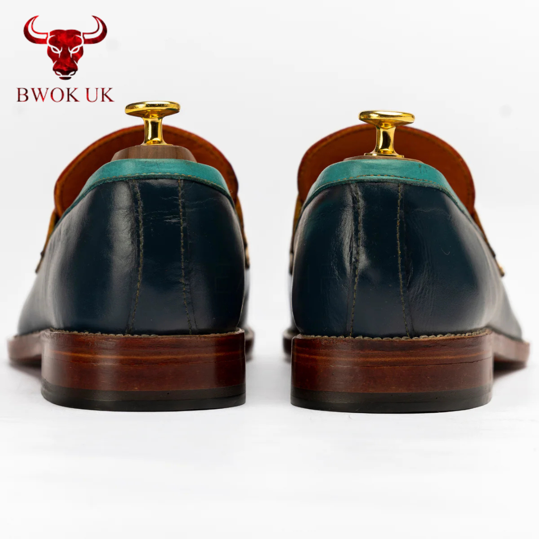 The Maddox | Color block Leather Loafer
