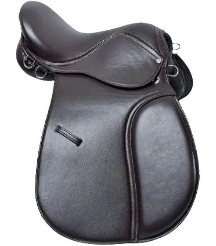 Brown Dressage Saddle - Bwok limited