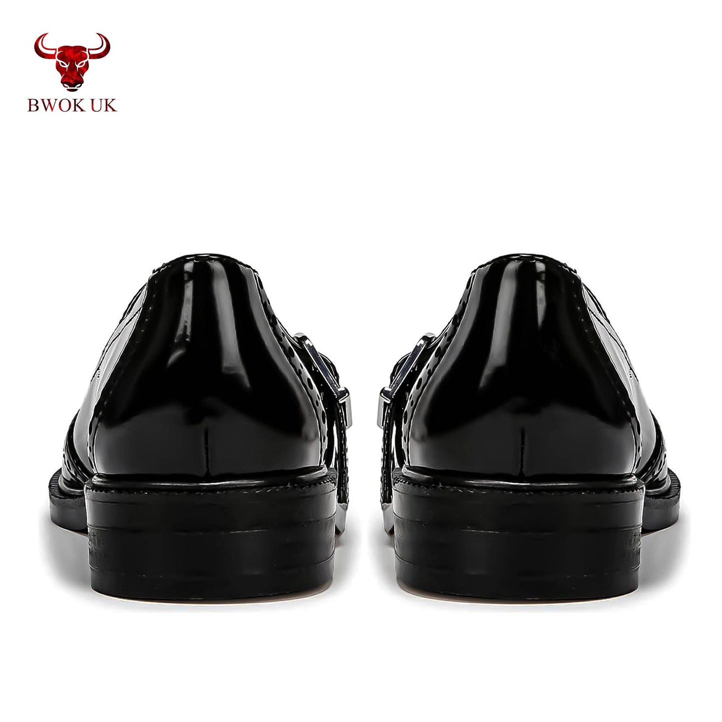 Black Mary Jane Patent Shoes - Bwok limited