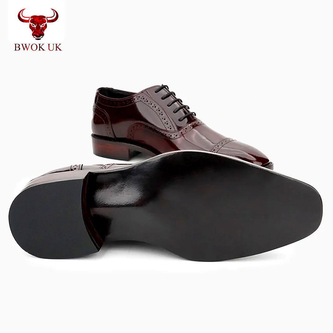 Premium Patent Leather Oxford Shoe