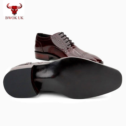 Premium Patent Leather Oxford Shoe