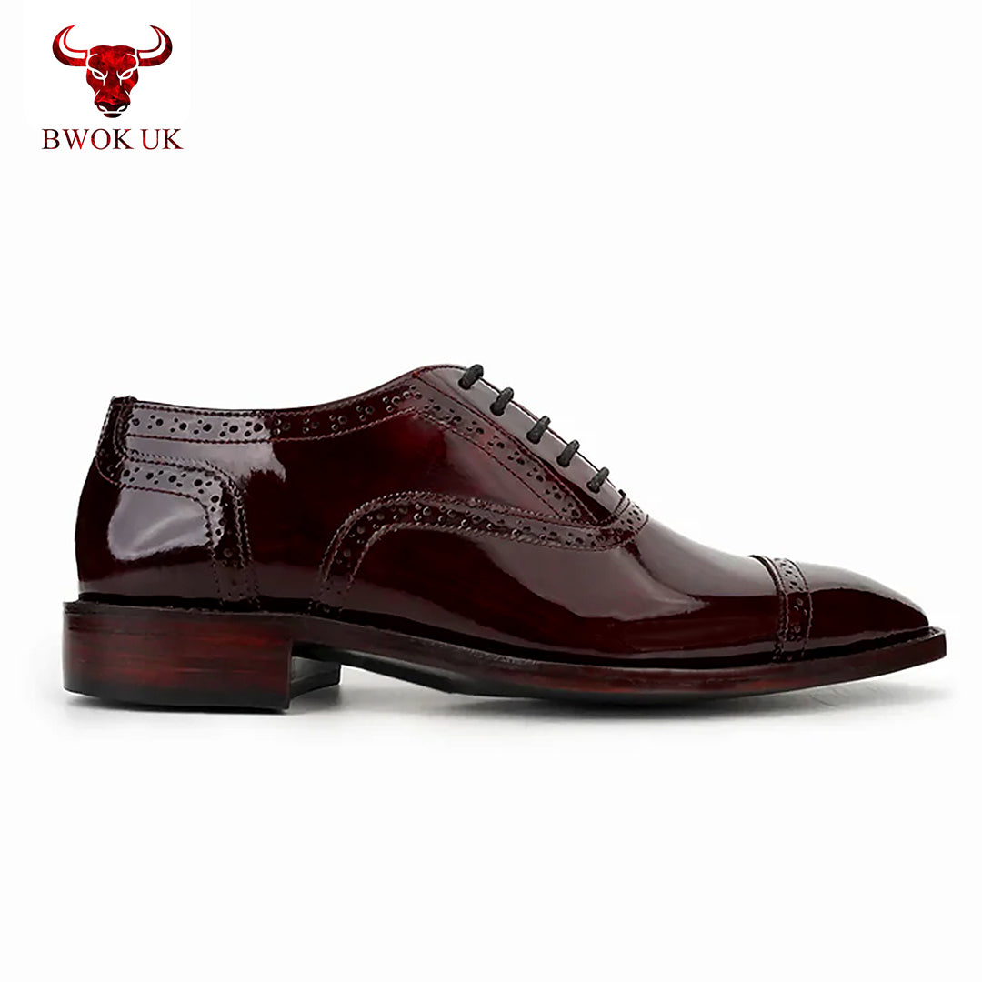 Premium Patent Leather Oxford Shoe