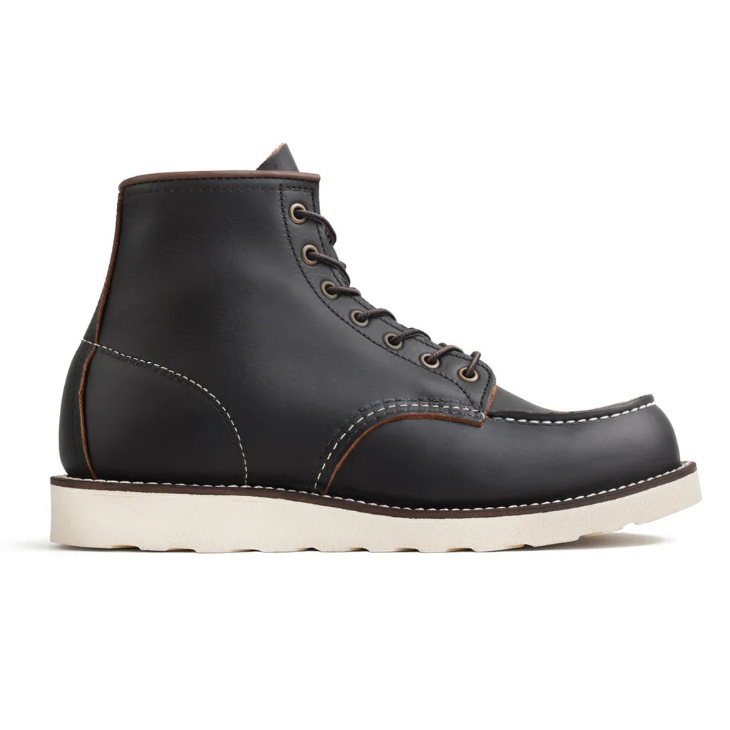 Men's Genuine Leather Moc Toe Boots - 4 Colors