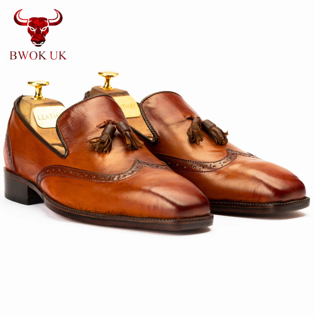 The Lennox | Brogue Tassel Loafers