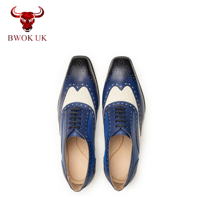 Two-Tone Wingtip Oxford