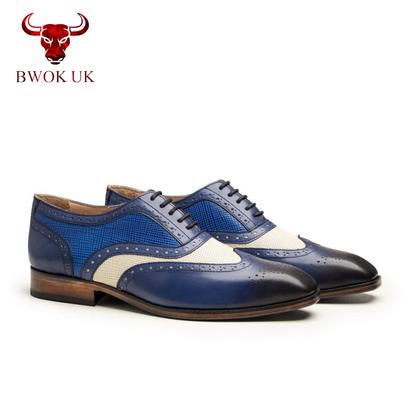 Two-Tone Wingtip Oxford