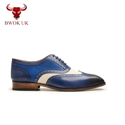 Two-Tone Wingtip Oxford