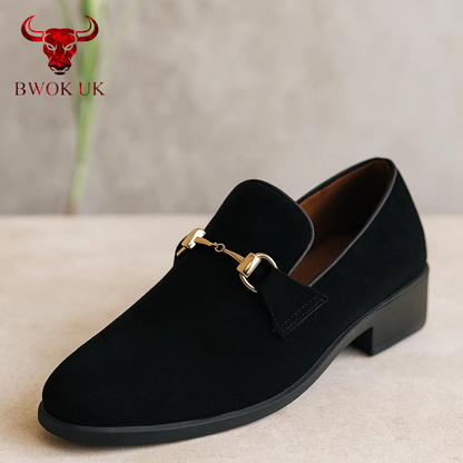 Suede Horsebit Loafer