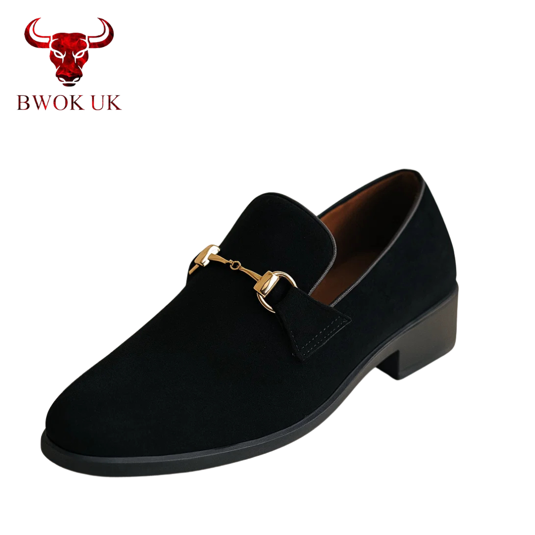 Suede Horsebit Loafer