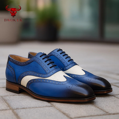 Two-Tone Wingtip Oxford
