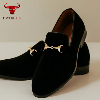 Suede Horsebit Loafer