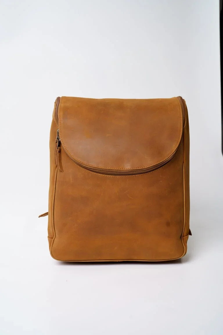 Stylish Leather Backpack - Bwok limited
