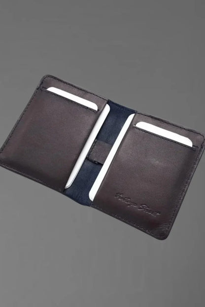 Genuine Leather Card Holder – Sleek & Stylish - Bwok limited