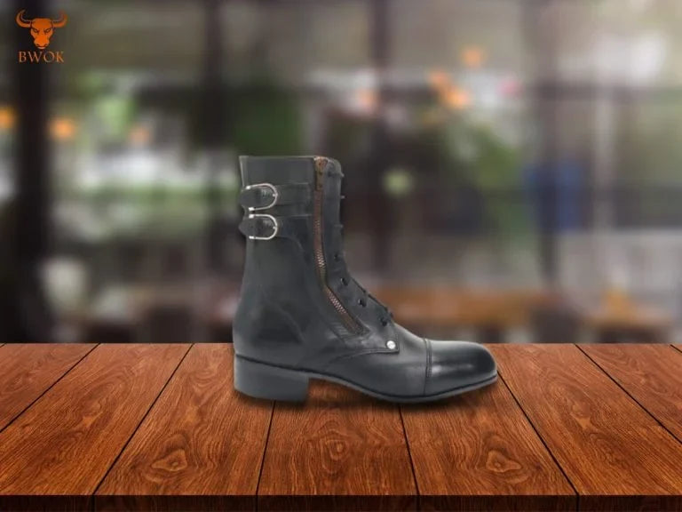 Stylish Long Ankle Boots - Bwok limited