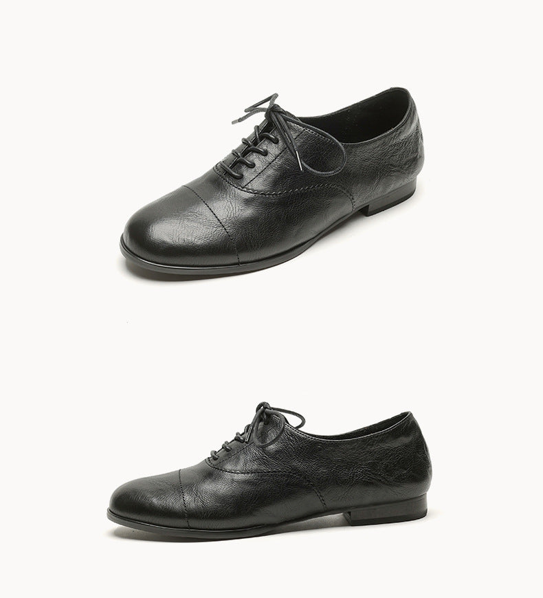 Women’s Brown Oxford Flats