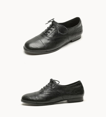 Women’s Brown Oxford Flats