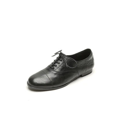Women’s Brown Oxford Flats