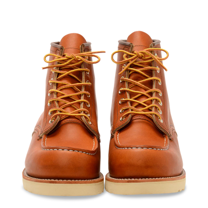 Men's Genuine Leather Moc Toe Boots - 4 Colors