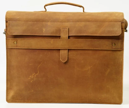 Premium Leather Laptop Bag - Bwok limited