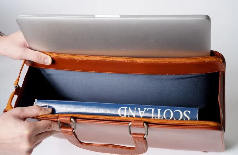 Leather Classic Satchel - Bwok limited