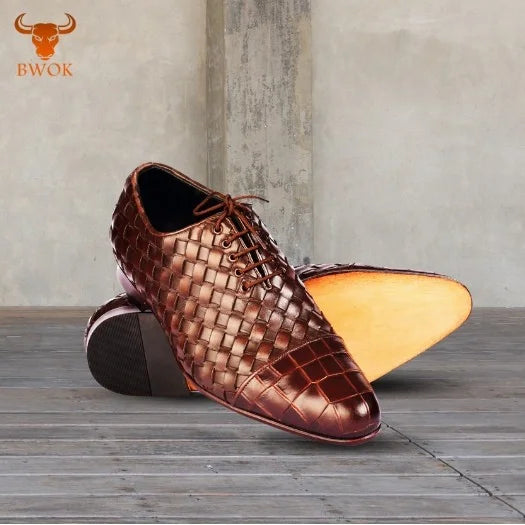 Leather Loafers Shoes - Bwok limited