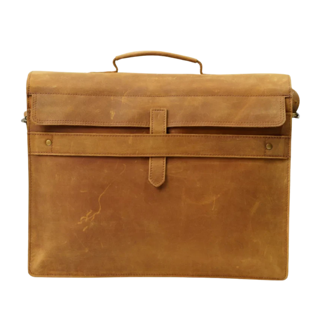 Premium Leather Laptop Bag