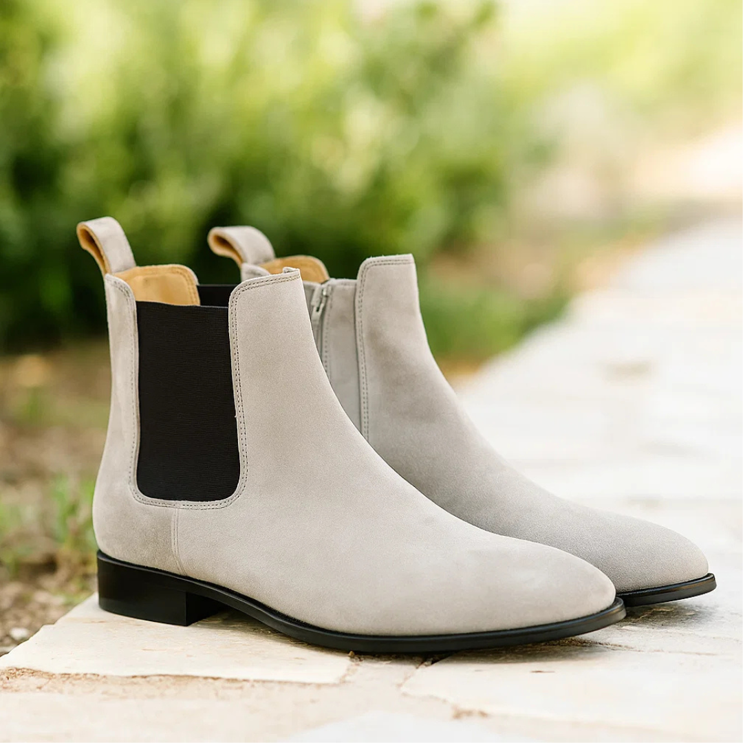 Handmade Suede Chelsea Boots