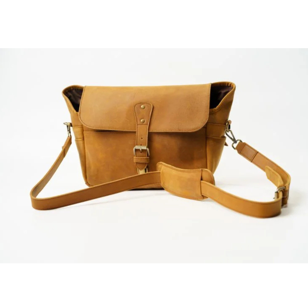 Premium Leather Camera Bag