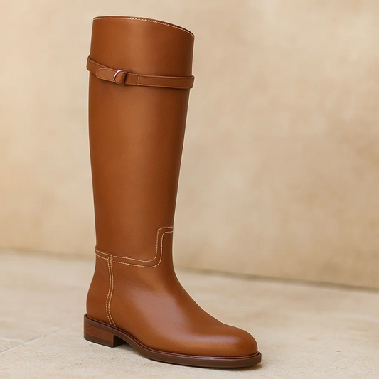 Casual Style Equestrian Boots