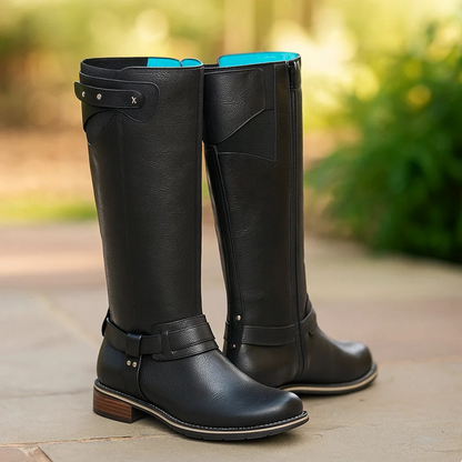 Casual Style Riding Boots