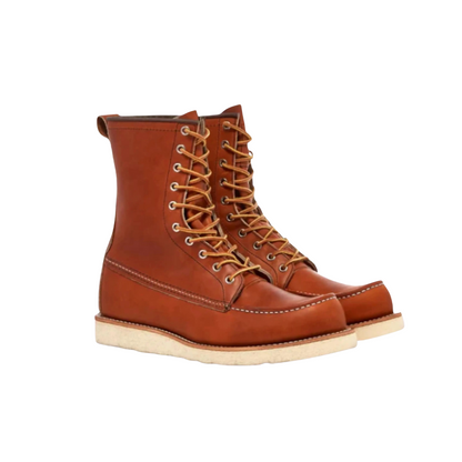 Moc Toe Leather Boots