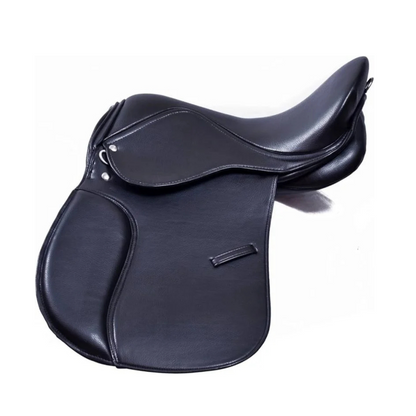 Luxury Black Dressage Saddle