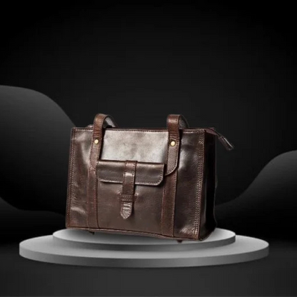 Brown Leather Brief Case