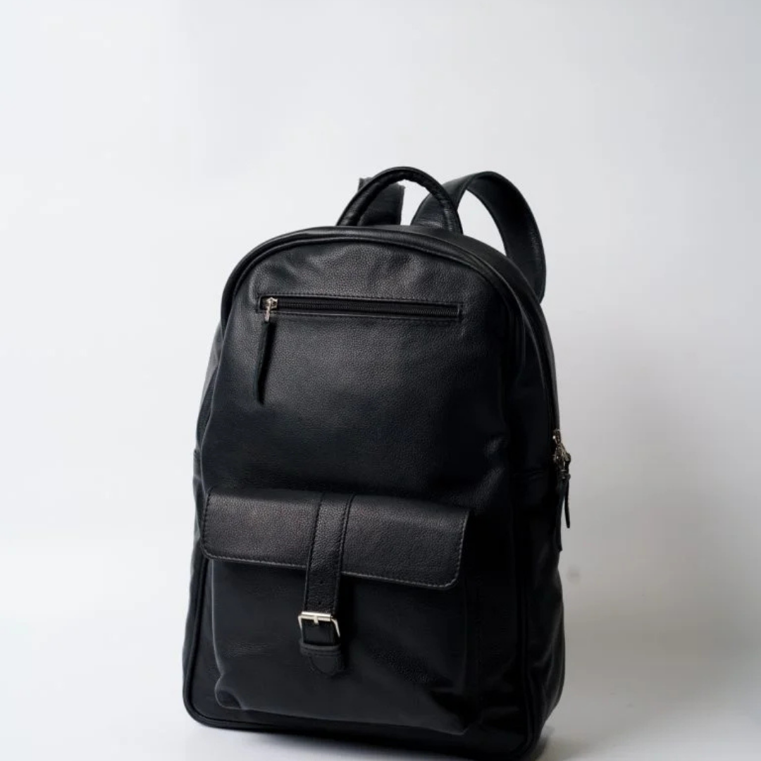 Leather Travel Backpack