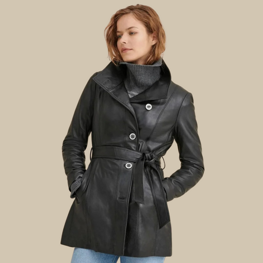 Elegant Women's Long Coat