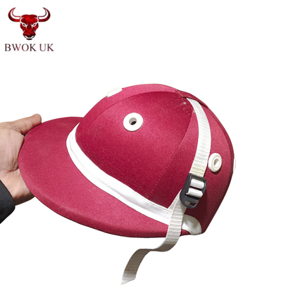 Maroon Polo Riding Helmet