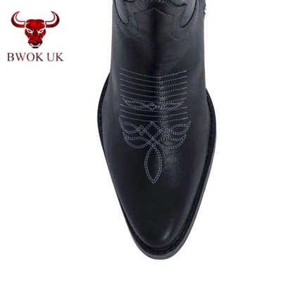 Leather Cowboy Boots
