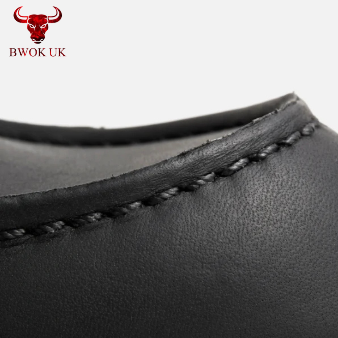 Handmade Leather Moc Toe Boots